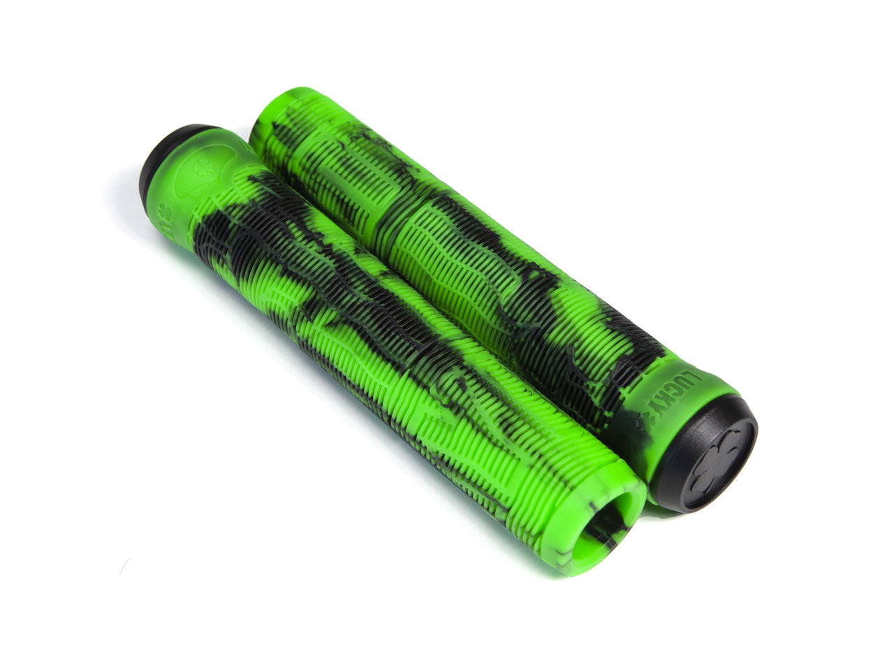 Black/Green - Pro Scooter Grips - VICEGRIPS™ 2.0 by Lucky Scooters